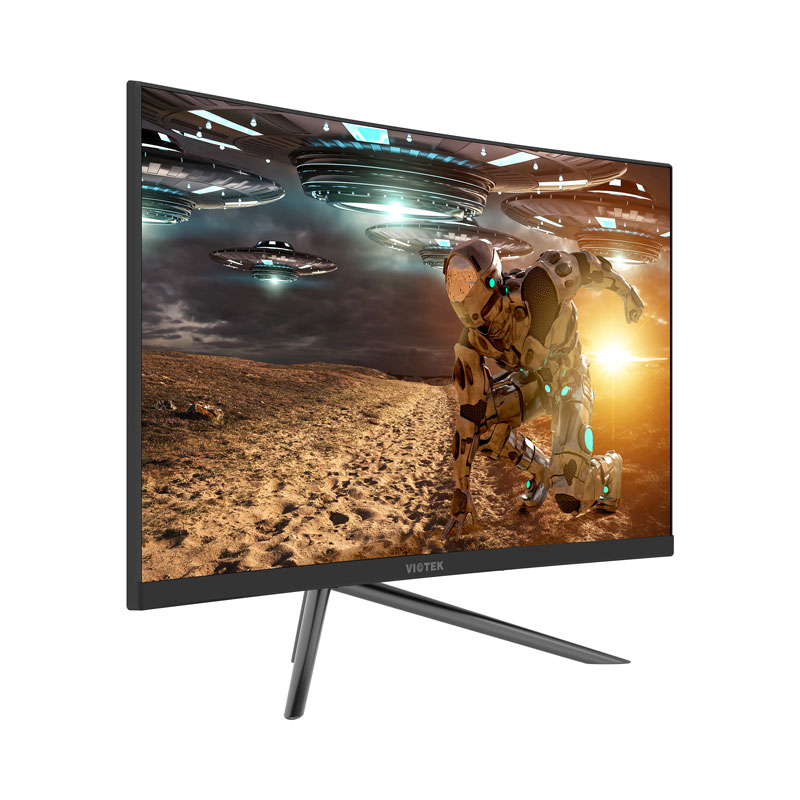 VIOTEK 24 Inch 2560 x 1440p 2K IPS Gaming Monitor 75Hz 5ms FreeSync &  G-sync Compatible NFI24DBA 